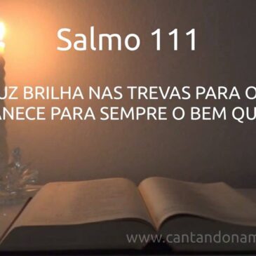 06/06/2017 – Sl 111 – Oração dos enfermos