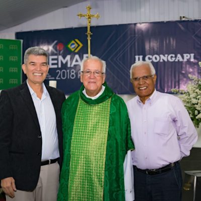 Elias Caetano , Pe. Ildeo e Wanderley Mendes