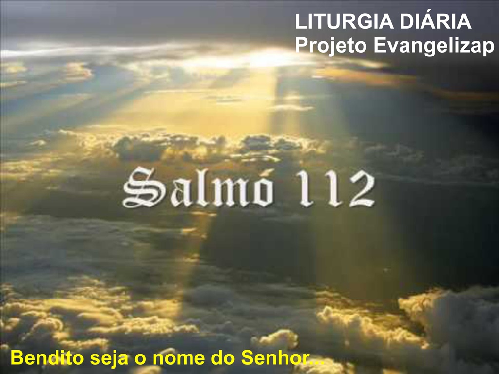 Salmo 103 112 Salmo 103 112