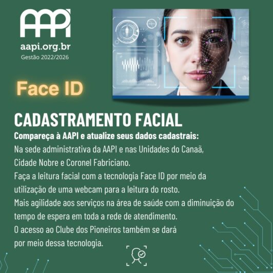 AAPI implanta Face ID para agilizar atendimento ao público - AAPI