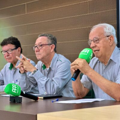 Diretoria financeira exaltou a gestão do presidente Joaquim.