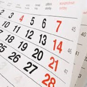 Feriados abril e maio