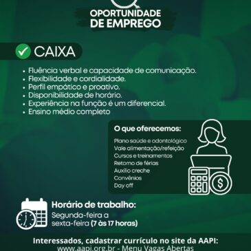 Emprego na AAPI
