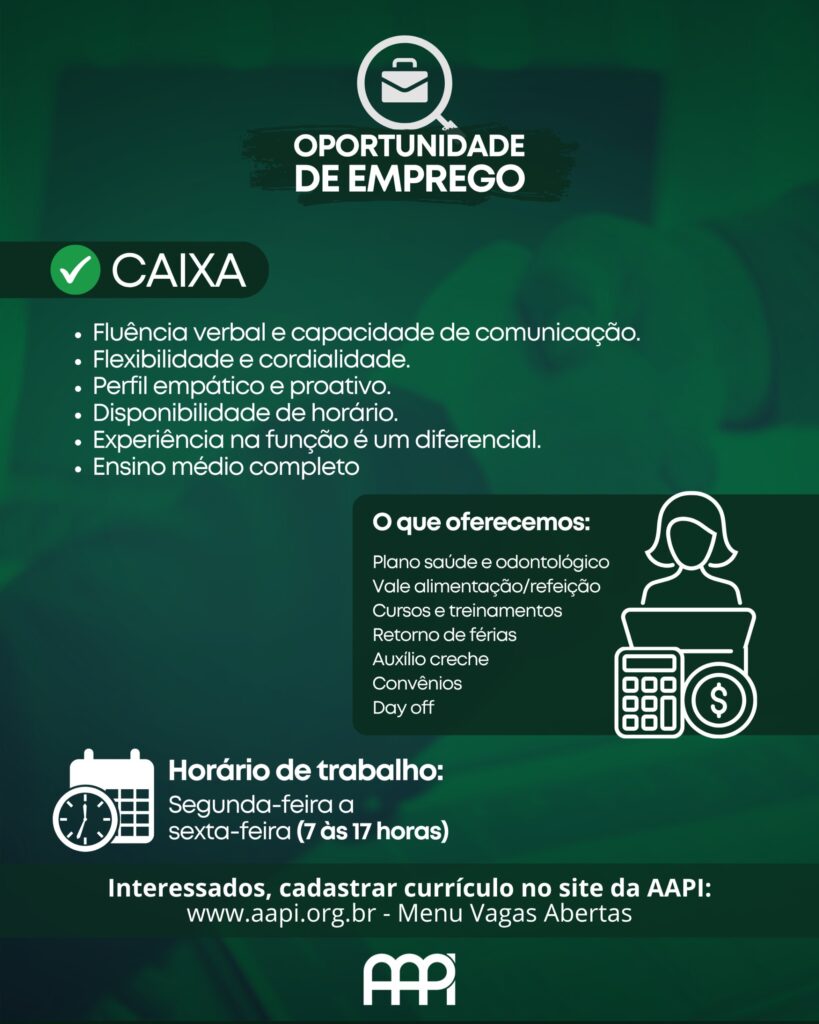 Emprego na AAPI
