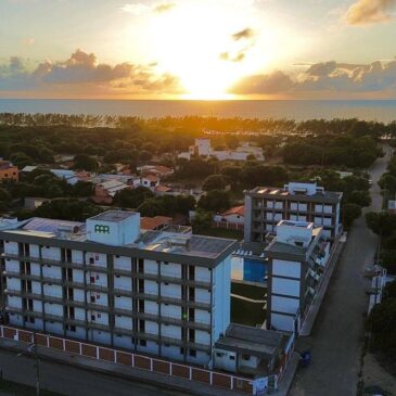Praia em agosto